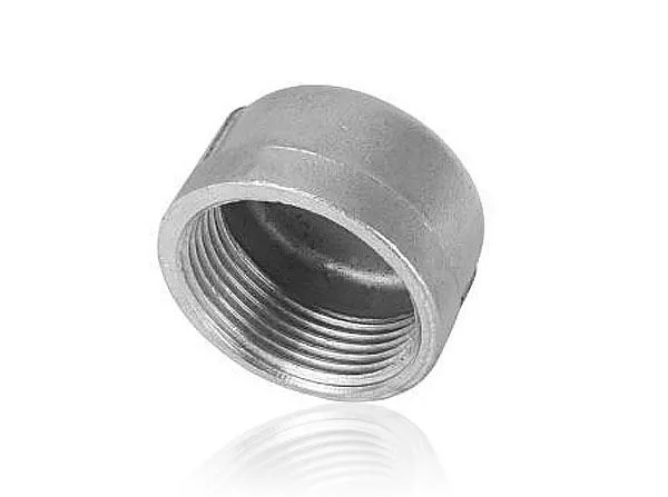 Runda kåpor i rostfritt stål