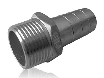 Sexkantsnipplar i rostfritt stål